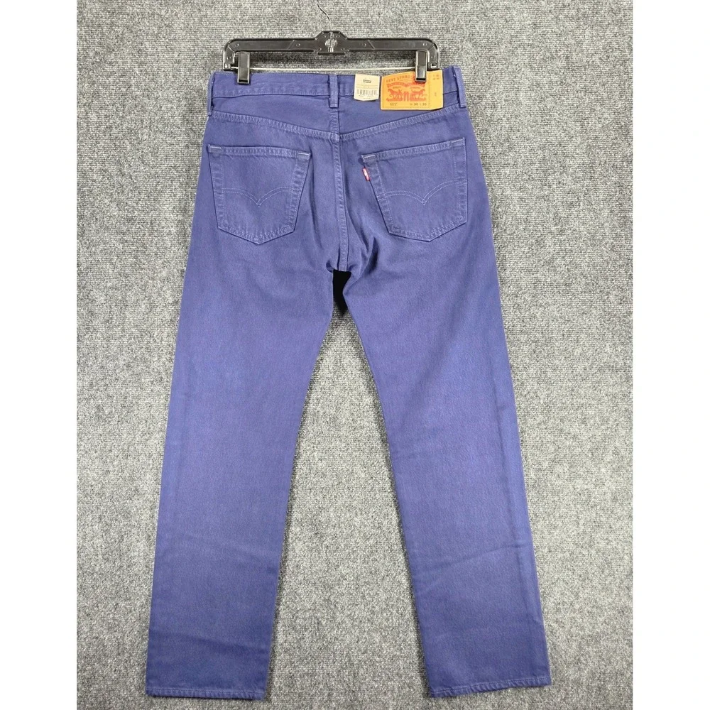 Levi's 501‎ Original Jeans Mens 30x30 Blue 100% Cotton Straight Leg Jeans New